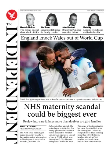 The Independent - 30 Nov 2022