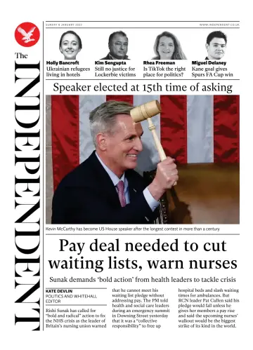 The Independent - 8 Jan 2023