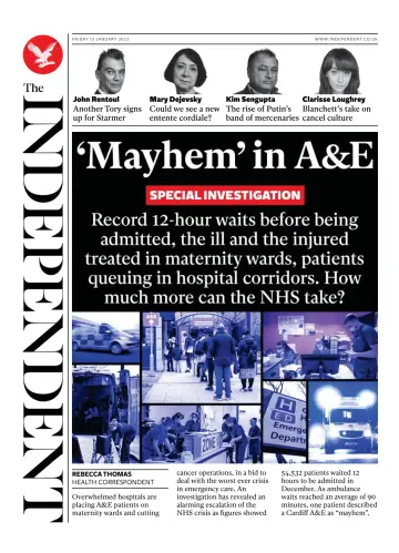 The Independent - 13 Jan 2023