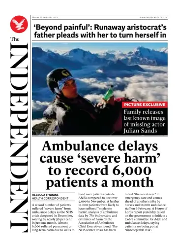 The Independent - 20 Jan 2023