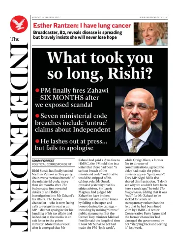 The Independent - 30 Jan 2023