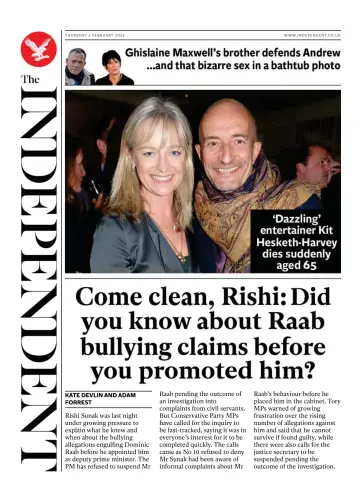 The Independent - 2 Feb 2023
