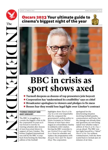 The Independent - 12 Mar 2023
