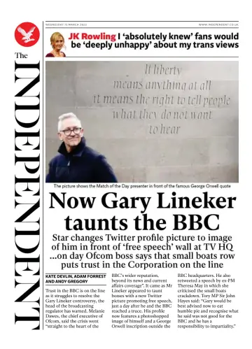 The Independent - 15 Mar 2023