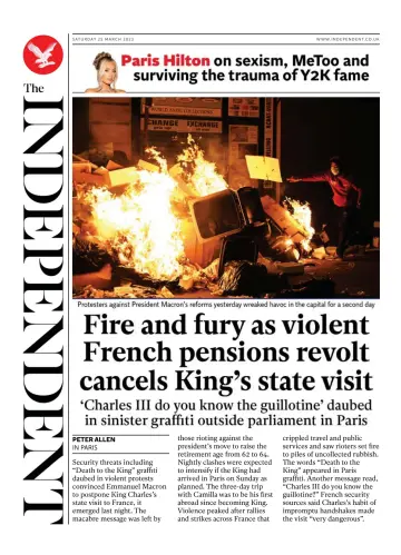 The Independent - 25 Mar 2023
