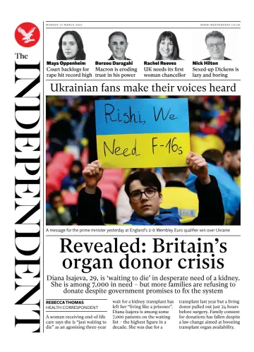 The Independent - 27 Mar 2023