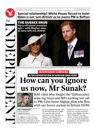 The Independent - 13 Apr 2023