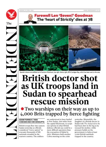 The Independent - 25 Apr 2023