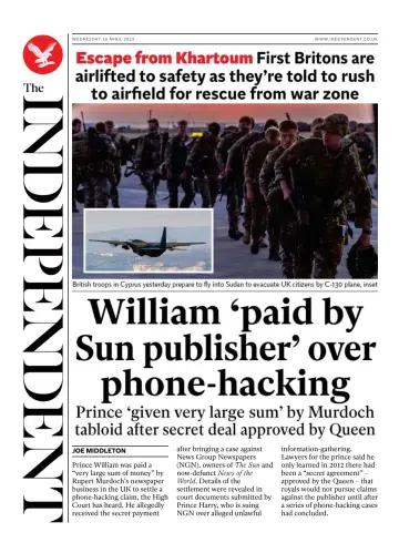The Independent - 26 Apr 2023
