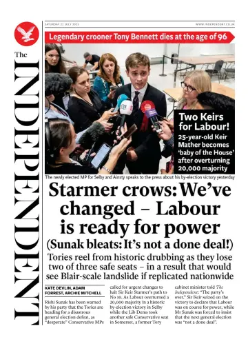 The Independent - 22 Jul 2023