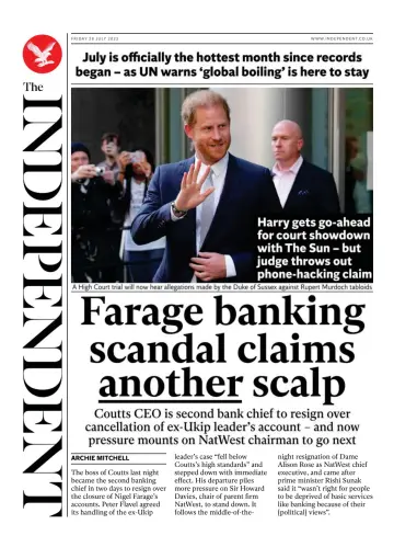 The Independent - 28 Jul 2023