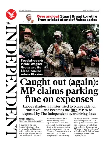 The Independent - 30 Jul 2023