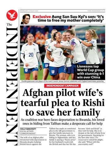 The Independent - 2 Aug 2023
