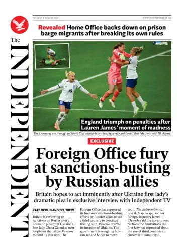 The Independent - 8 Aug 2023