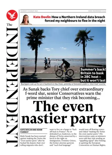 The Independent - 10 Aug 2023