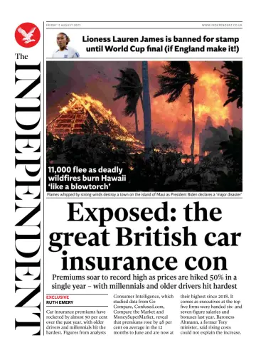 The Independent - 11 Aug 2023