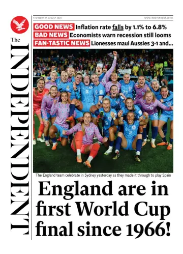 The Independent - 17 Aug 2023