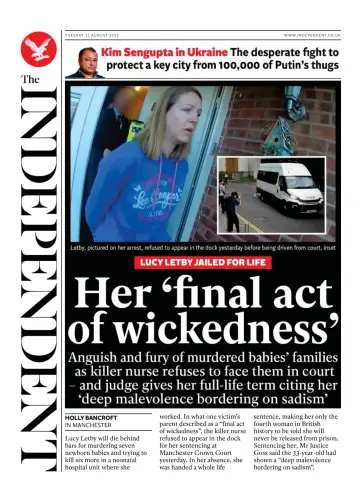 The Independent - 22 Aug 2023