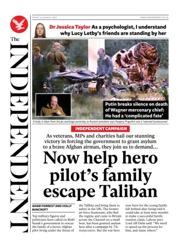 The Independent - 25 Aug 2023