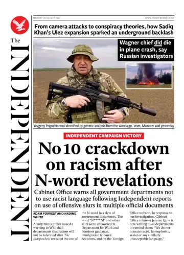 The Independent - 28 Aug 2023