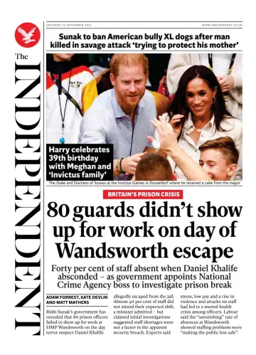 The Independent - 16 Sep 2023