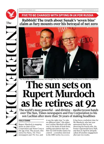 The Independent - 22 Sep 2023