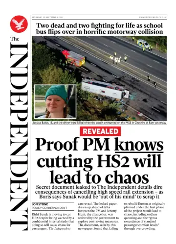 The Independent - 30 Sep 2023