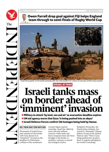 The Independent - 16 Oct 2023