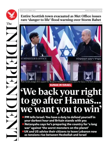 The Independent - 20 Oct 2023