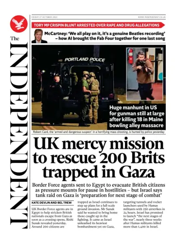The Independent - 27 Oct 2023
