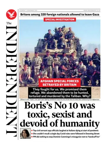 The Independent - 2 Nov 2023