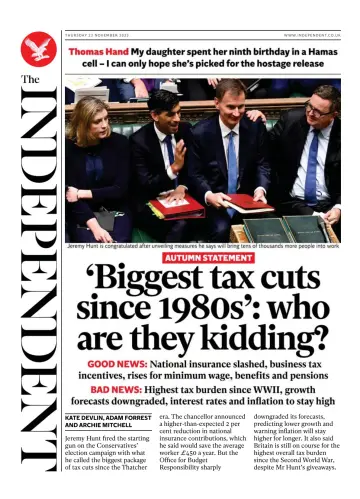 The Independent - 23 Nov 2023