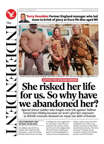 The Independent - 27 Nov 2023