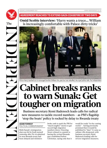 The Independent - 28 Nov 2023