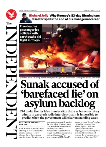 The Independent - 3 Jan 2024