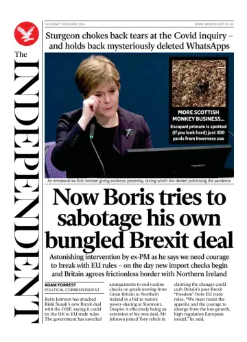 The Independent - 1 Feb 2024