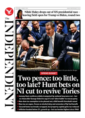 The Independent - 7 Mar 2024