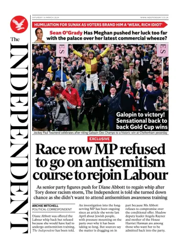 The Independent - 16 Mar 2024