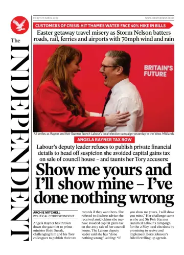 The Independent - 29 Mar 2024