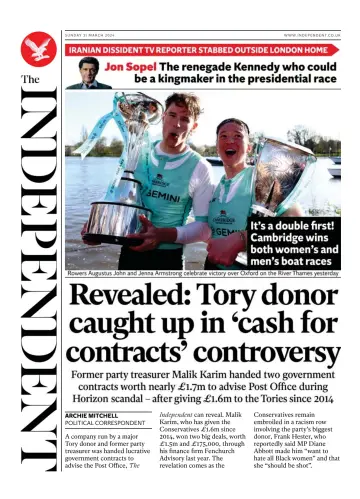 The Independent - 31 Mar 2024