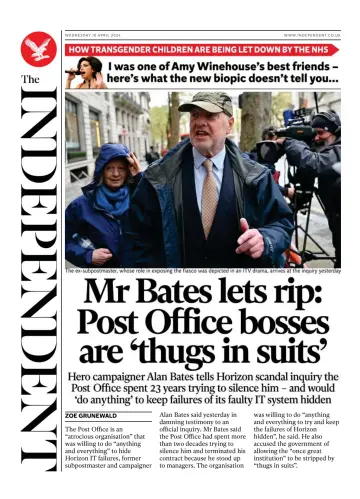 The Independent - 10 Apr 2024