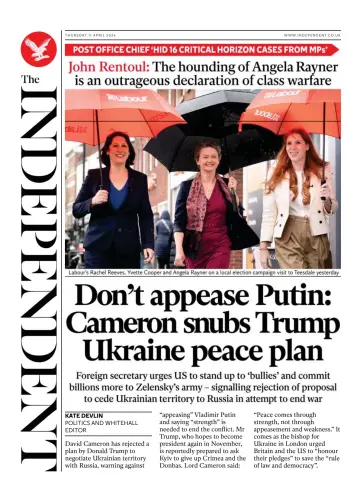 The Independent - 11 Apr 2024