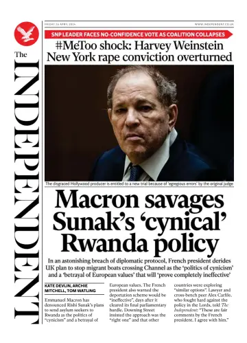 The Independent - 26 Apr 2024