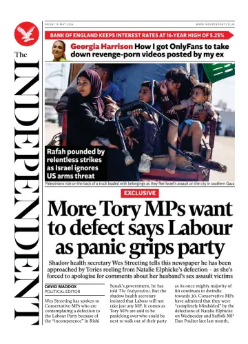 The Independent - 10 Mai 2024