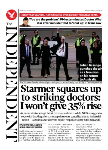 The Independent - 27 juin 2024