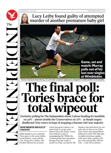 The Independent - 3 Jul 2024