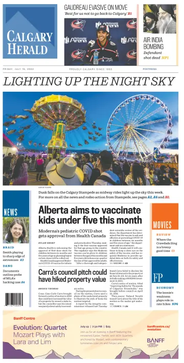 Calgary Herald - 15 Jul 2022