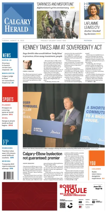 Calgary Herald - 16 Aug 2022