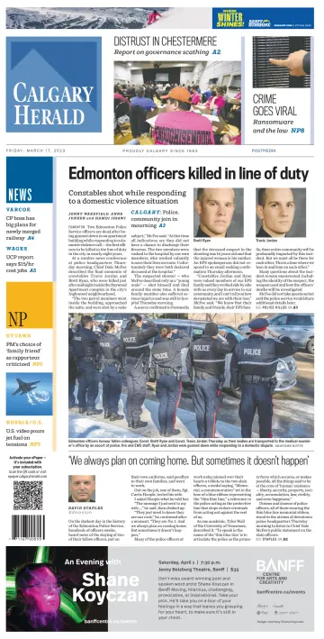 Calgary Herald - 17 Mar 2023