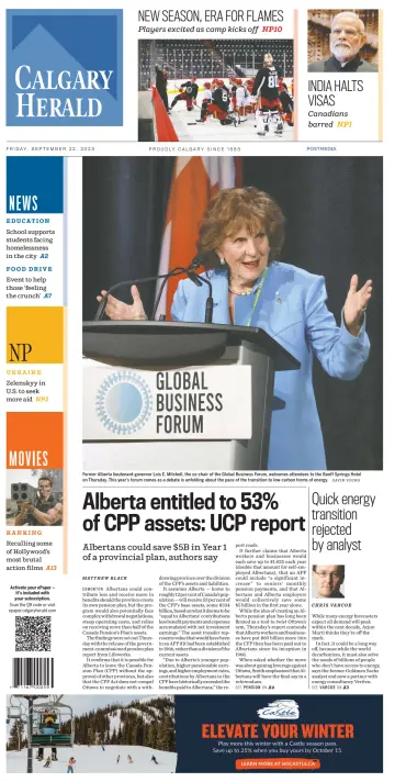 Calgary Herald - 22 Sep 2023